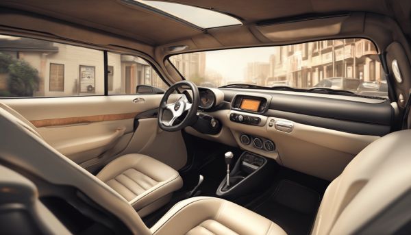 Confort et style de l’intérieur de la Fiat 500