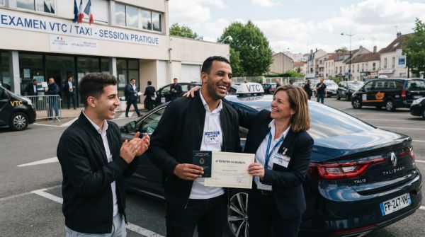 Conseils efficaces pour réussir l'examen taxi VTC
